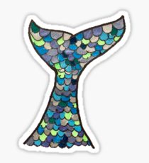210x230 Mermaid Tail Drawing Stickers Redbubble