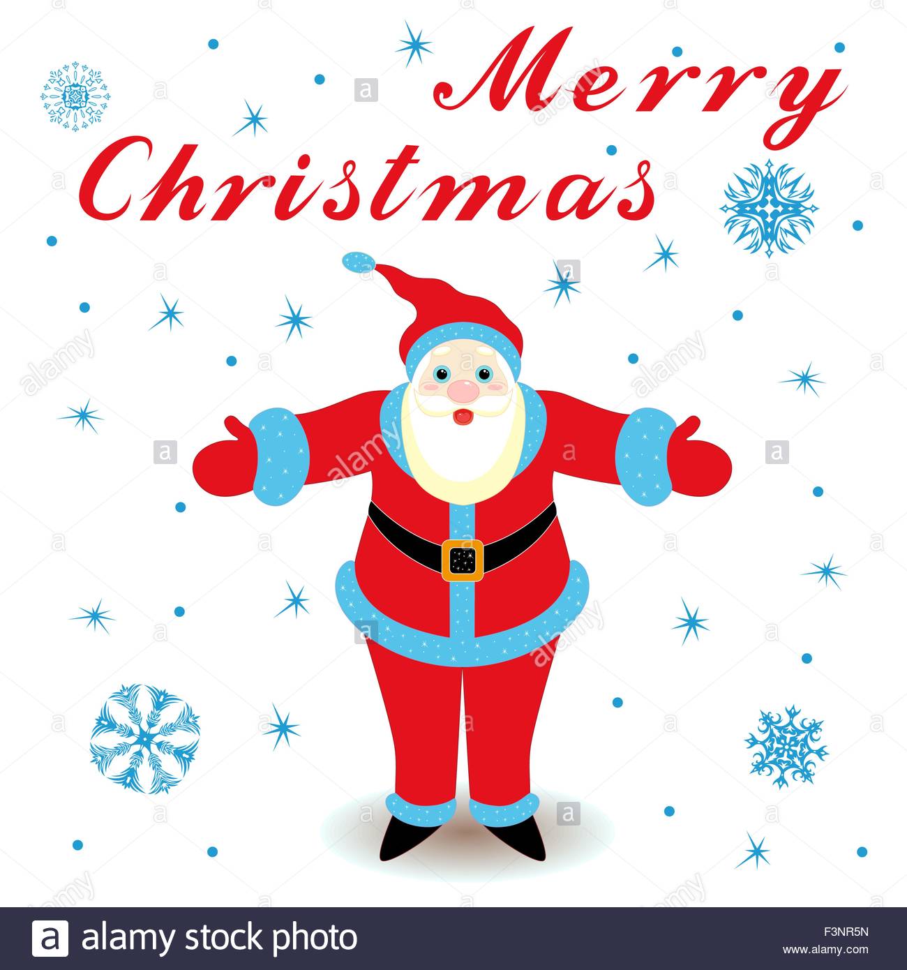 1300x1390 Merry Christmas With Happy Santa Claus, Hand Drawing Cartoon