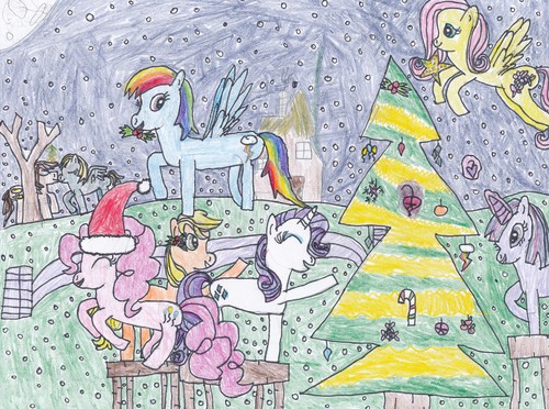 500x372 My Little Pony Friendship Is Magic Images My Christmas Pony
