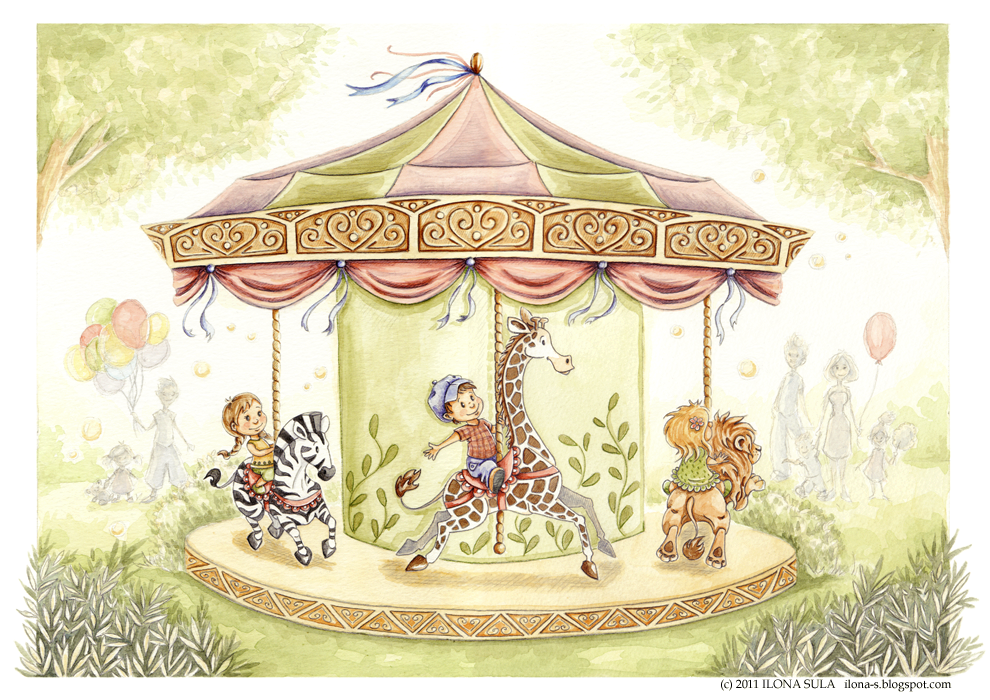 990x700 Merry Go Round By Ilona S