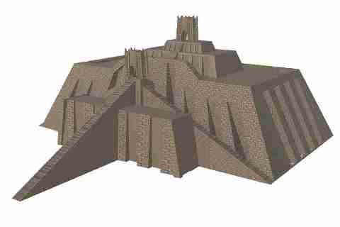 480x320 Ancient Mesopotamia The Ziggurat