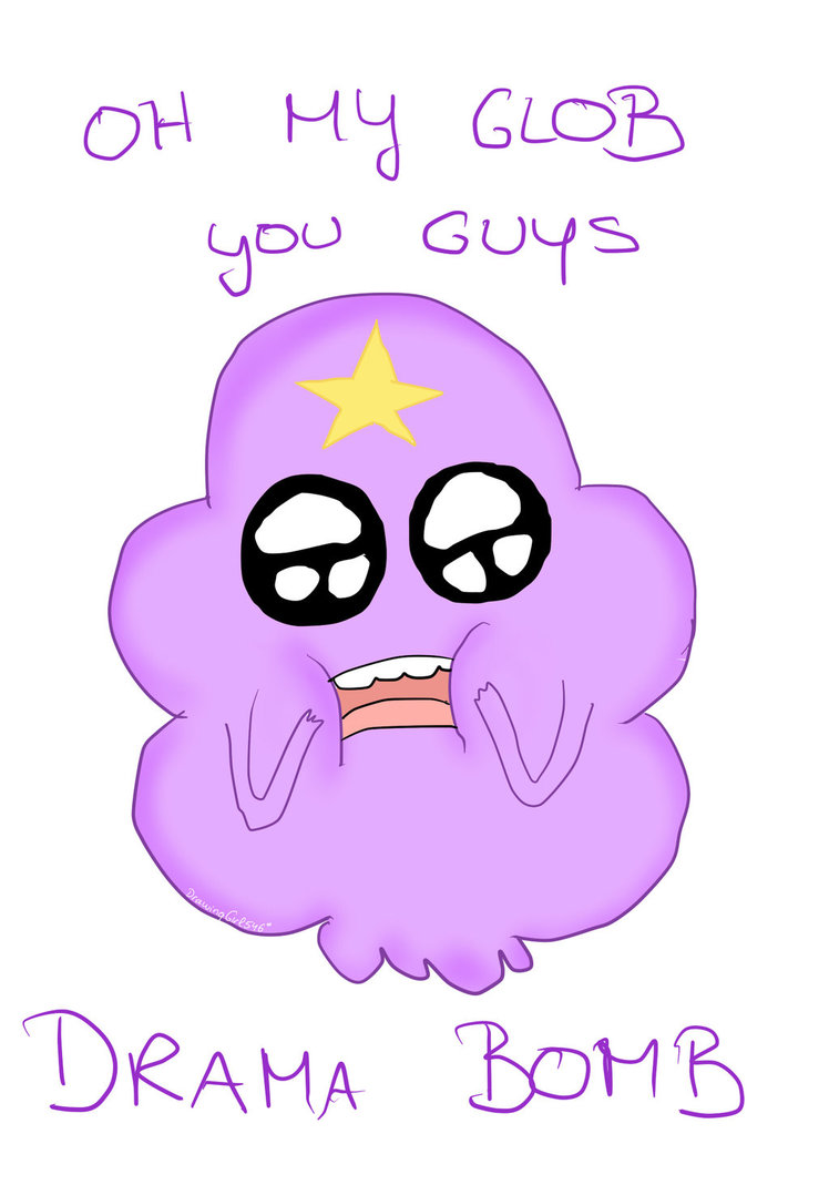 748x1069 Drama Bomb (Message) By Drawing Heart