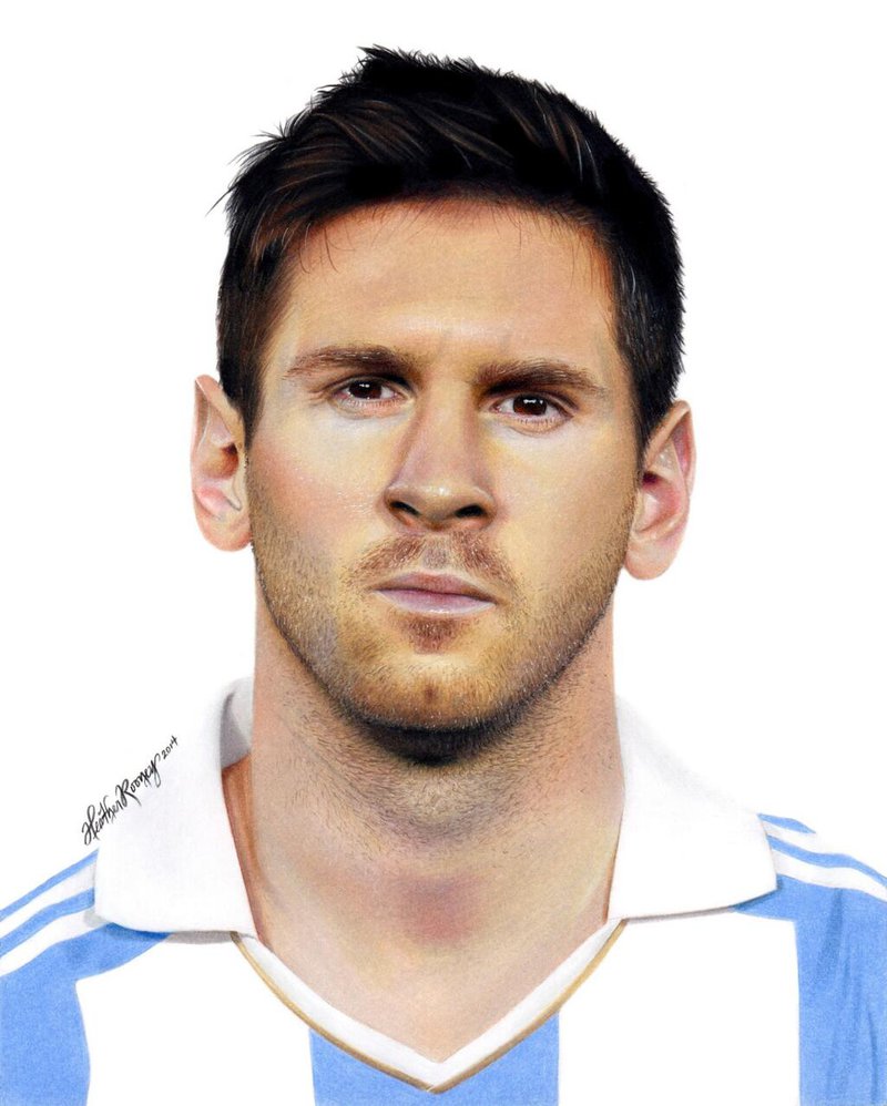 800x998 Drawing Lionel Messi By Heatherrooney
