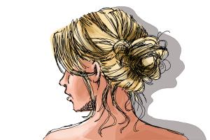 300x200 How To Draw A Messy Bun