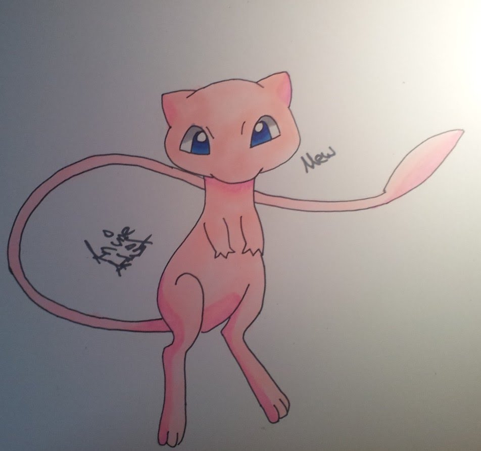 952x893 Let's Draw Mew [Pokemon]