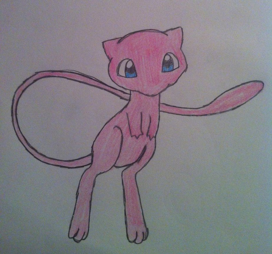 Mew Drawing at GetDrawings | Free download