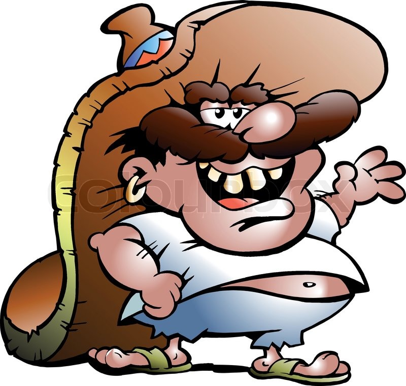 800x759 Hand Drawn Vector Illustration Of An Mexican Man Mexican Man