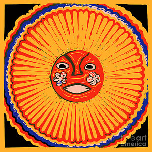 299x300 Mexican Sun Drawings Fine Art America
