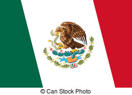 270x194 National Flag Mexico Drawing