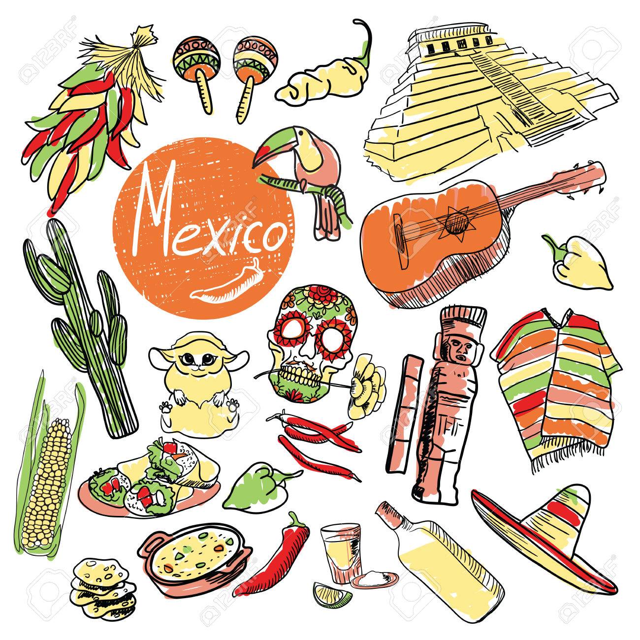 1300x1300 Cactus, Tequila, Sombreros And Other. Mexico Tourist Attractions