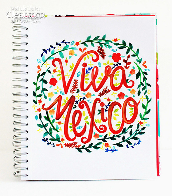 560x640 Simply Paper Crafts Clearsnap Izink Ink And Mexican Independence