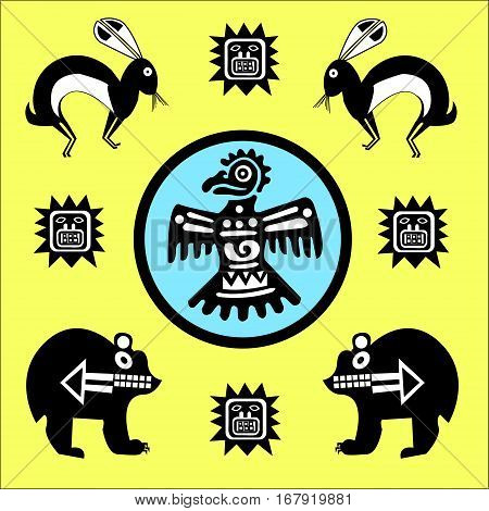450x470 Ethnic Patterns Native Americans Vector Amp Photo Bigstock