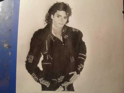 480x360 Michael Jackson Drawing Bad