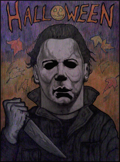 400x541 Michael Myers Colored And Shaded Drawing Drawings And Paintings