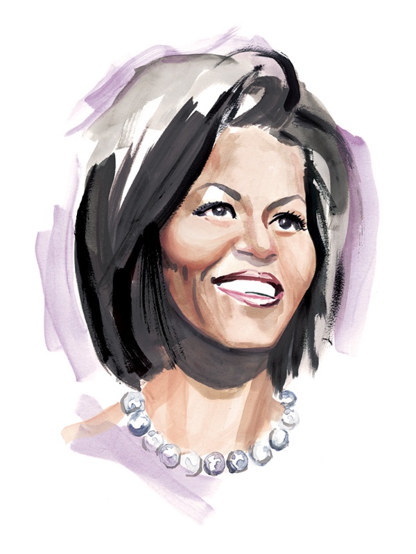 Michelle Obama Drawing at GetDrawings | Free download