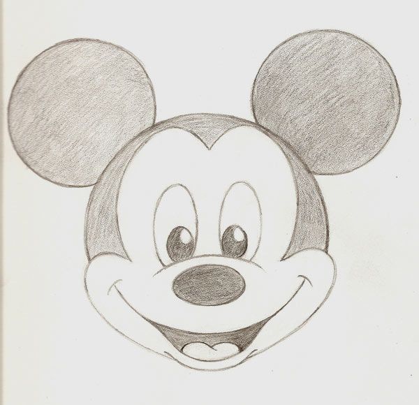 600x580 Mickey Mouse Drawing Art Ideas And Help Hibiscus