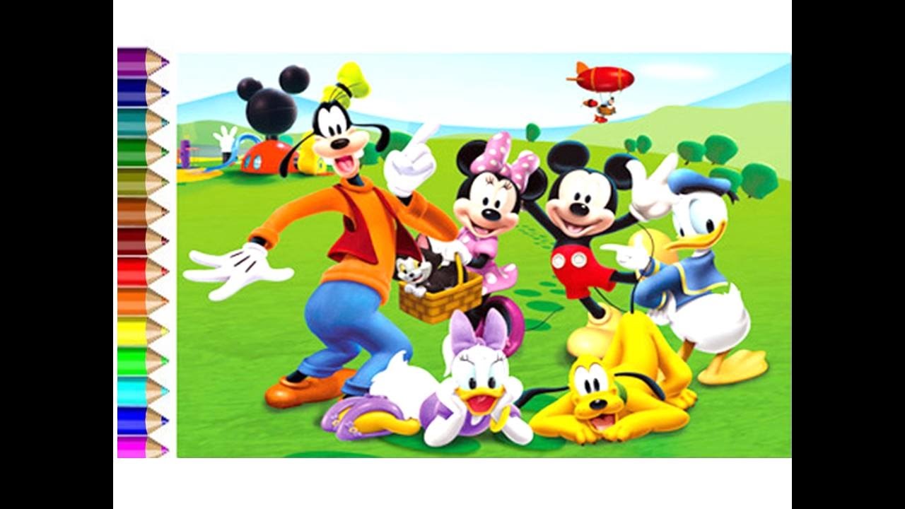 Mickey Mouse And Friends Drawing at GetDrawings | Free download