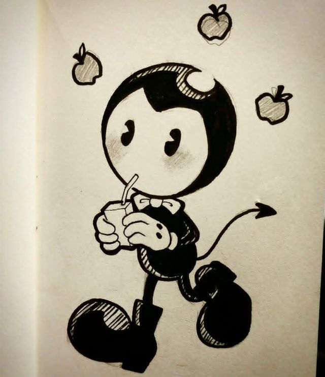 640x741 Pin By Invaderp. On Bendy And The Ink Machine Video