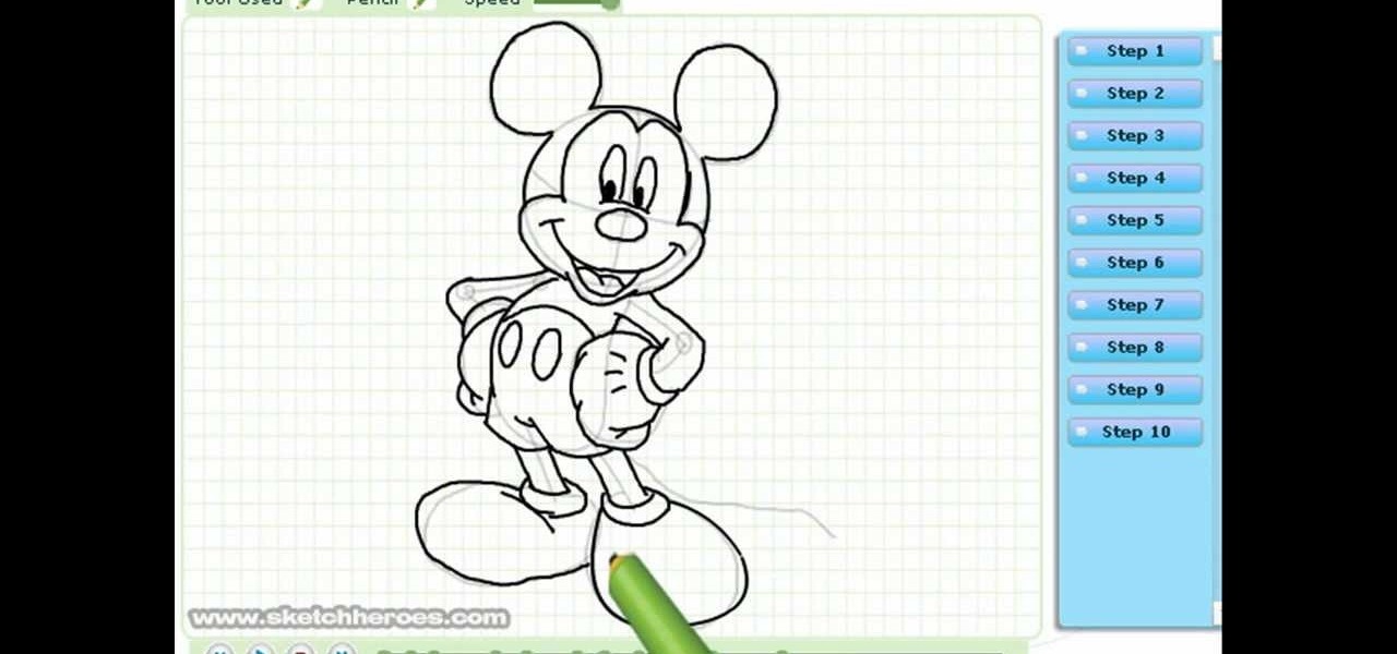 1280x600 How To Draw Mickey Mouse Drawing Amp Illustration Wonderhowto