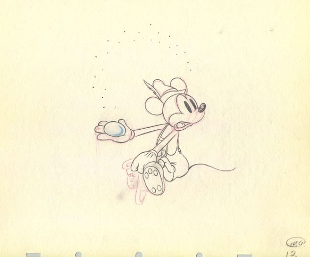 633x525 Original Walt Disney Production Drawing From Alpine Climbers
