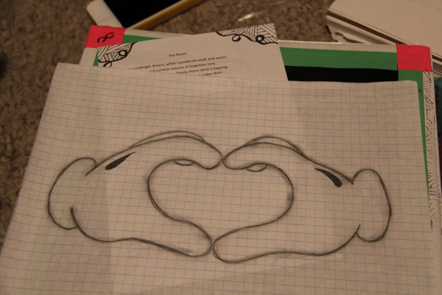 900x600 Mickey Mouse Hands By Lost At Sea722