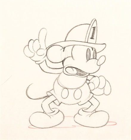 440x470 Mickeys Fire Brigade Mickey Mouse Animation Drawing Walt Disney