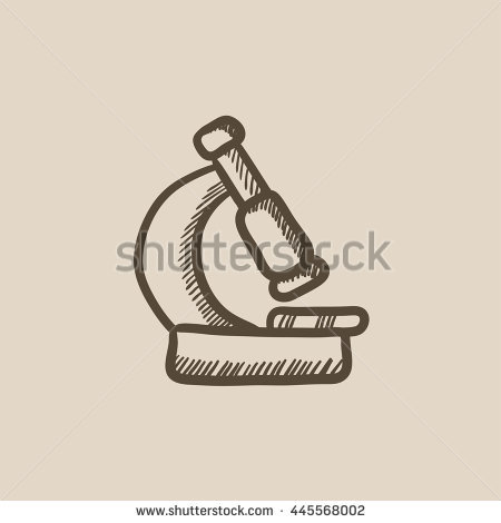 450x470 Microscope Easy Drawing
