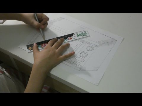 480x360 Drawing The Microwave Oven