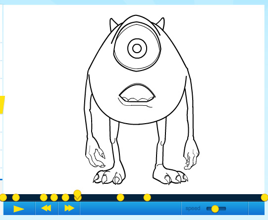 541x443 How To Draw Mike Wazowski Part 2 By Sketchheroes