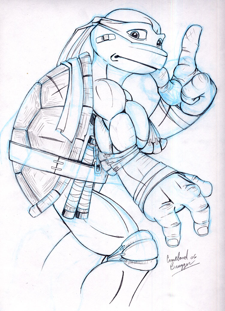 750x1035 2007 Mikey By Ninja Turtles