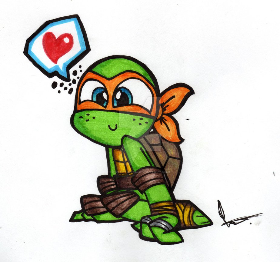 924x865 Another Adorable Drawing Of Mikey By Evesolarijones