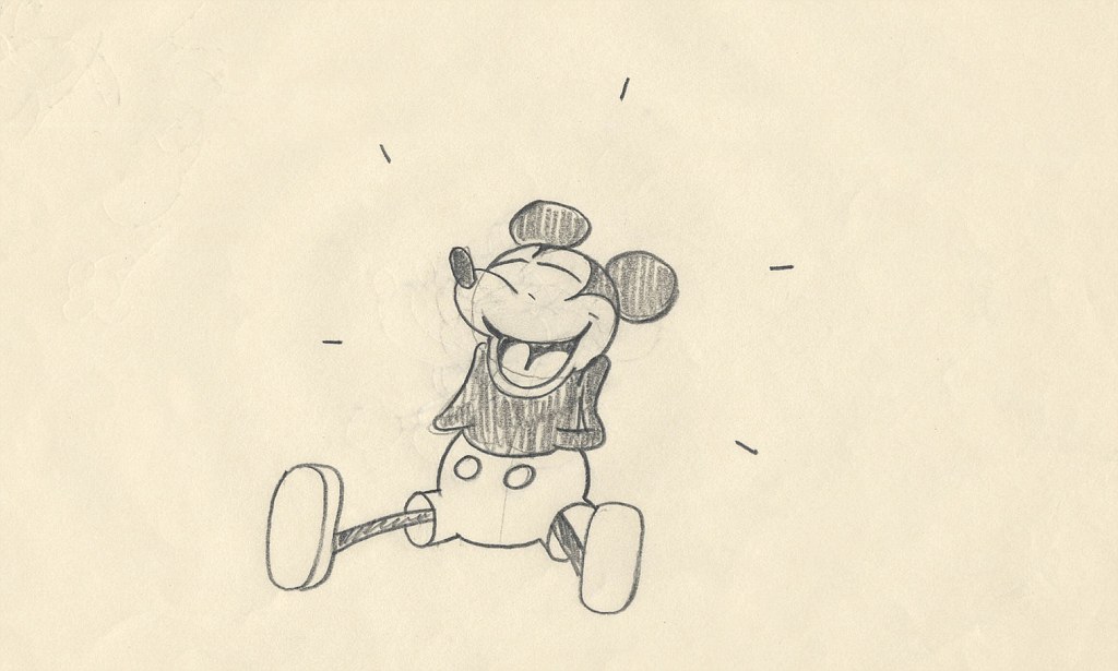 1024x615 Rare 1928 Original Drawing Of Mickey Mouse Goes On Display