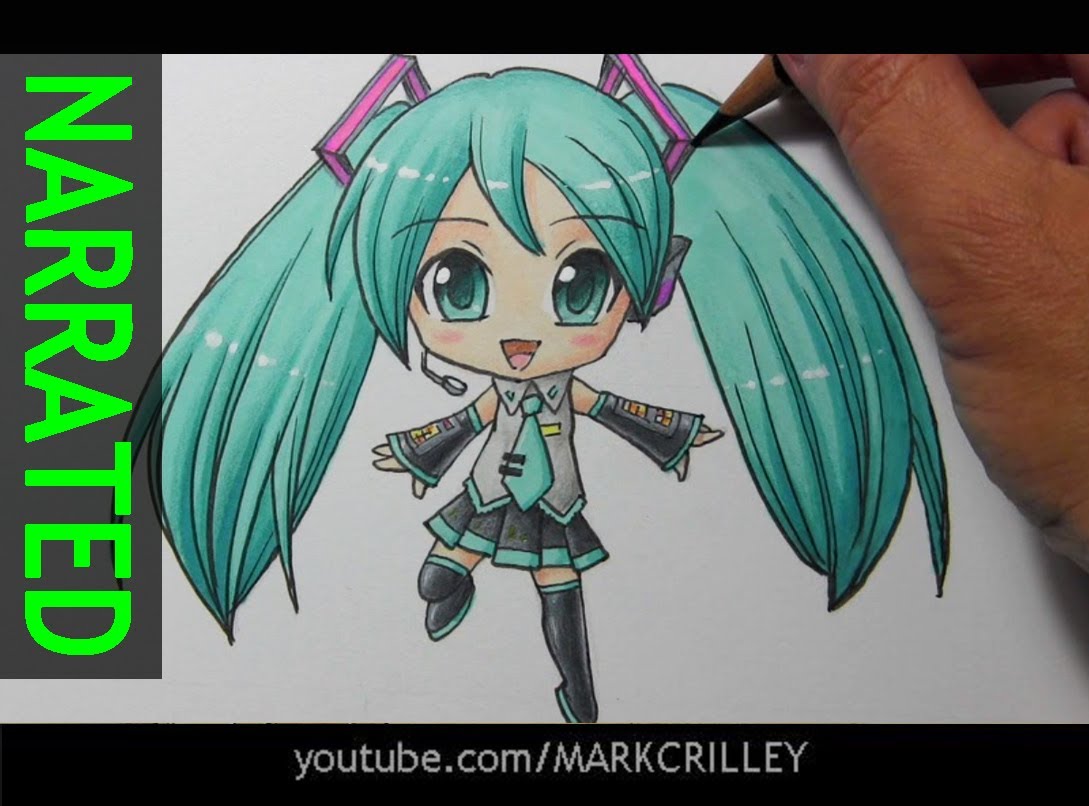 1089x806 How To Draw Chibi Hatsune Miku [Narrated Step By Step]
