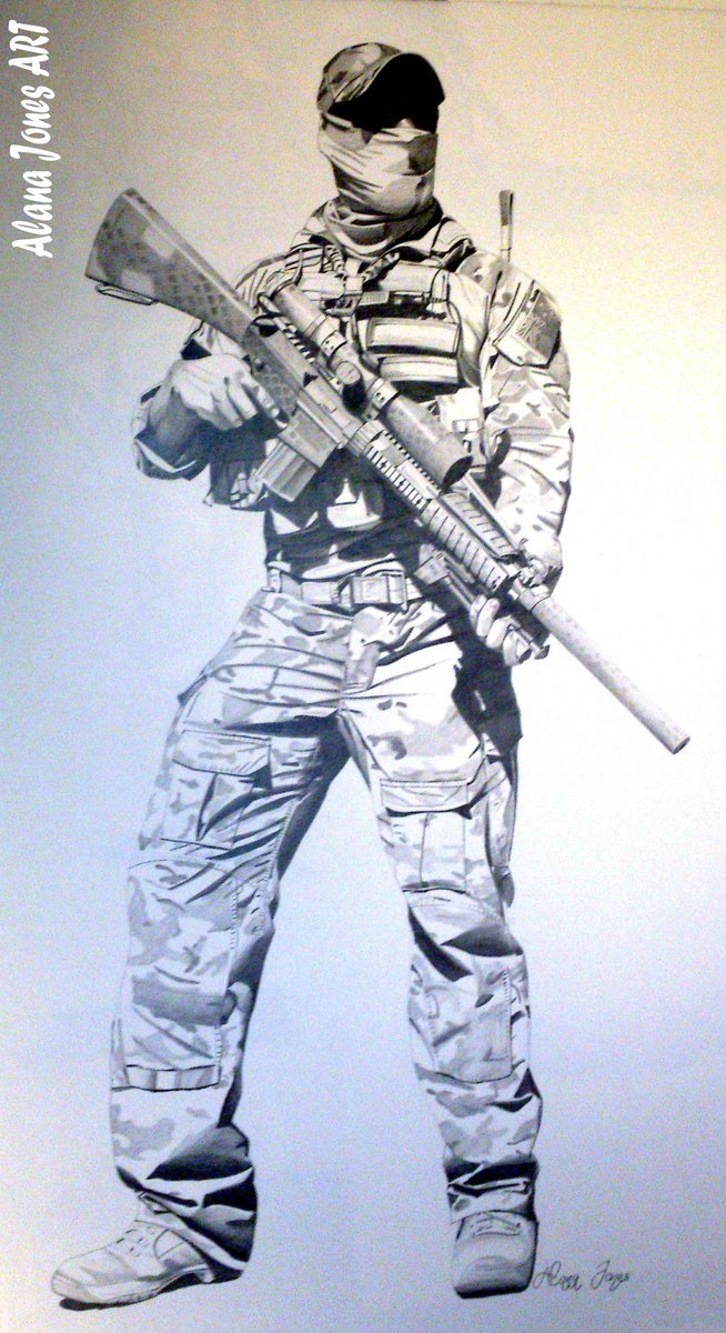 Military Soldier Drawing at GetDrawings | Free download