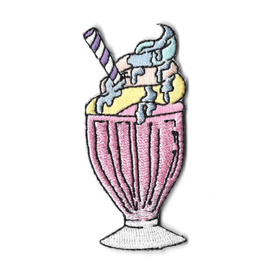 909x909 Pastel Milkshake Sticker Patch Pewpewpatches
