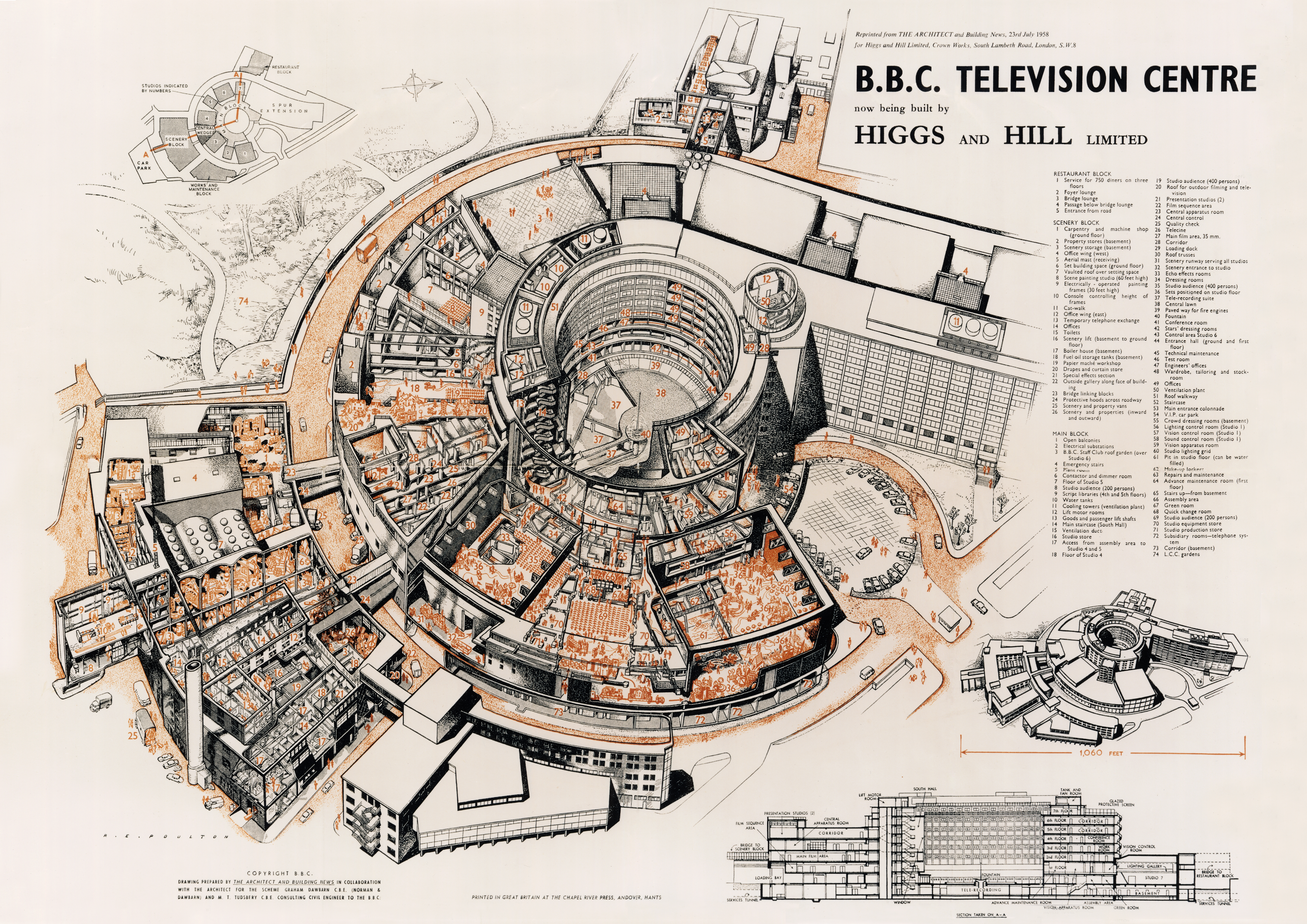 7016x4961 Bbc Television Centre Exploded (Diagram) Gizmodo Uk