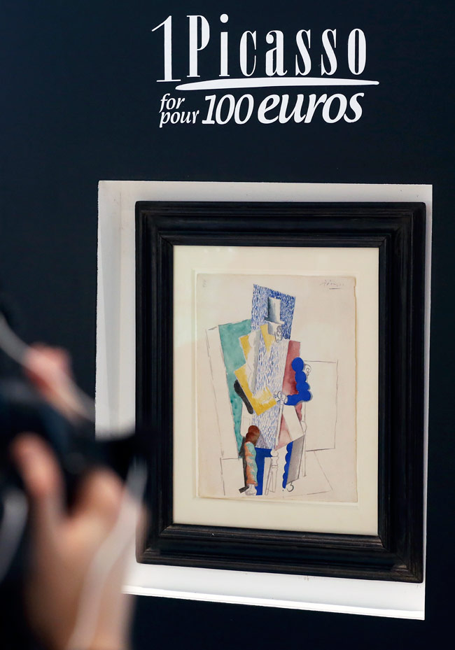 650x929 A Million Dollar Drawing By Pablo Picasso Was Snapped Up By A 25