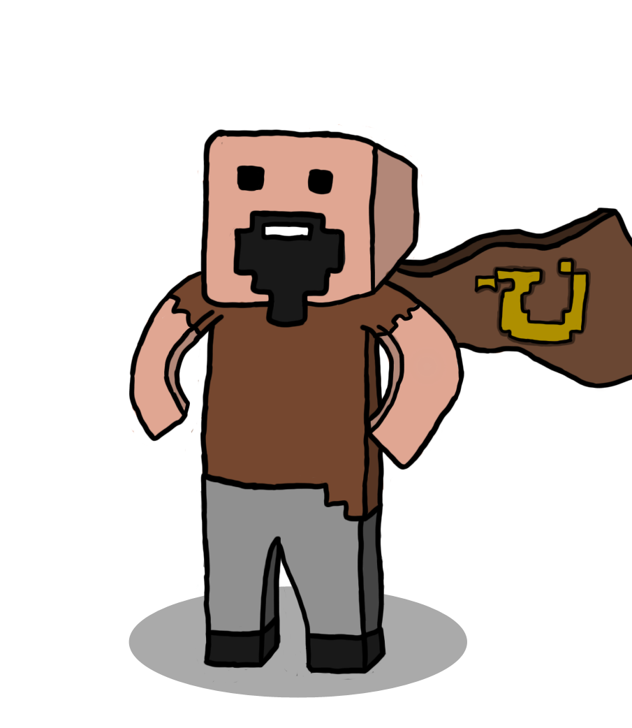 905x1042 Free] Minecraft Cartoon Art