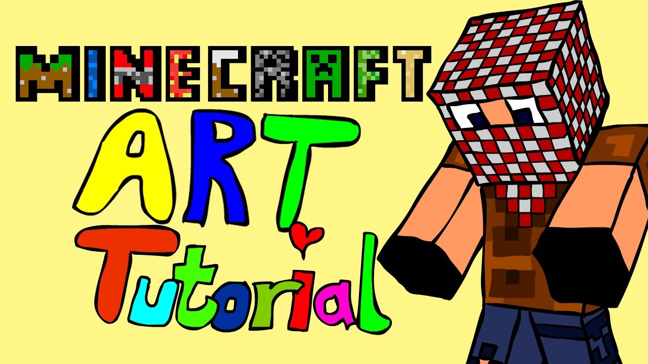 1280x720 Minecraft Cartoon Art Tutorial (Adobe Flash Character Drawing