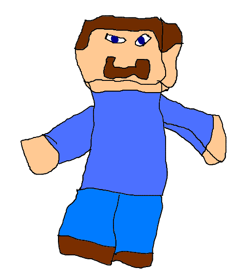 503x554 I, Too, Have Recreated My Skin As A Drawing. Minecraft