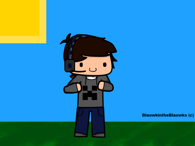 800x600 Awesome Minecraft Drawing By Blauwkintheblauwks