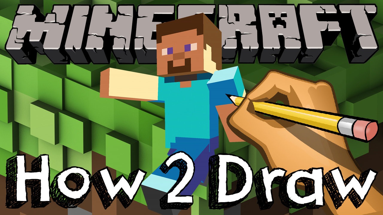 1280x720 How To Draw Steve From Minecraft