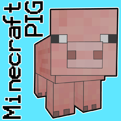 400x400 How To Draw Pig From Minecraft With Easy Step By Step Drawing