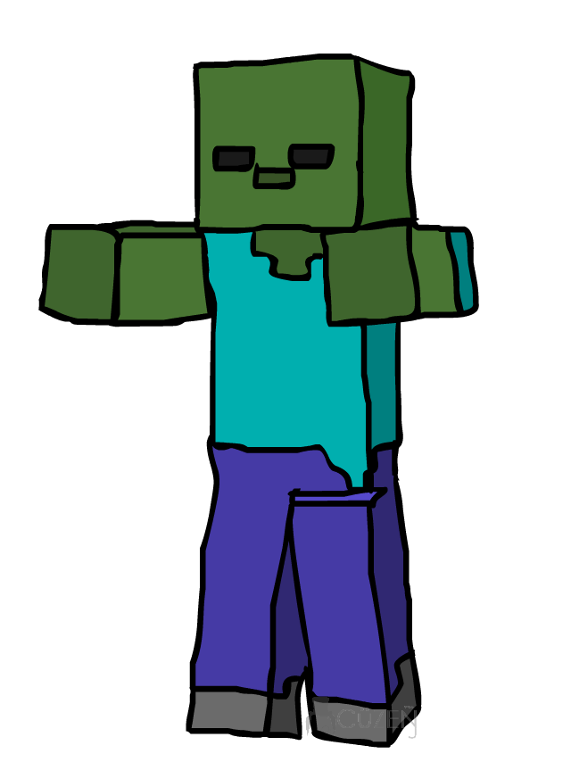 Best How To Draw A Minecraft Zombie in 2023 Don t miss out | drawimages5