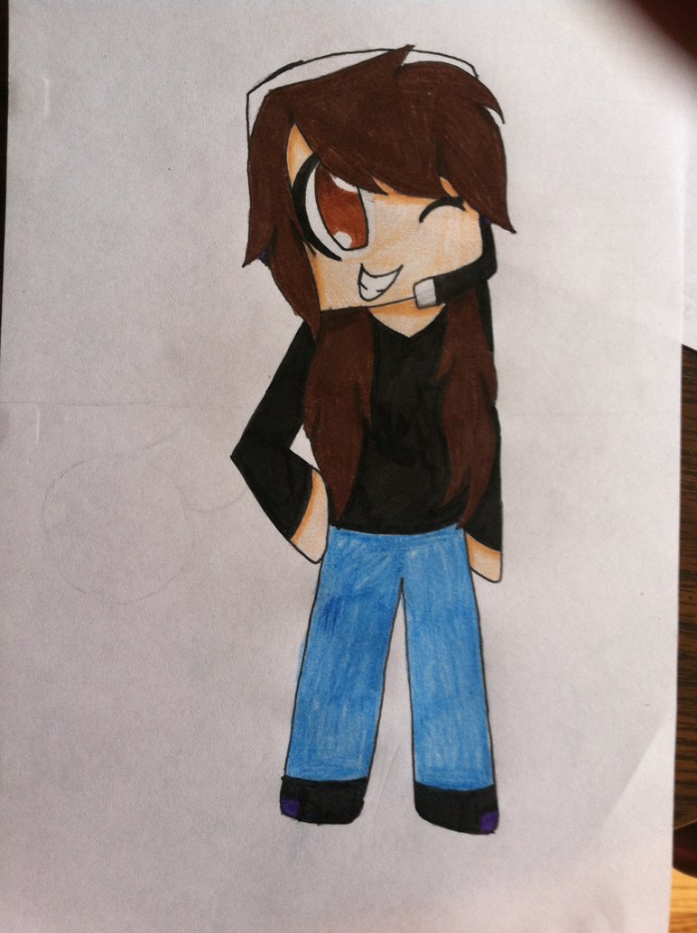 772x1034 Minecraft Skin Drawing Apriliscool123 By Nyan Rose Craft