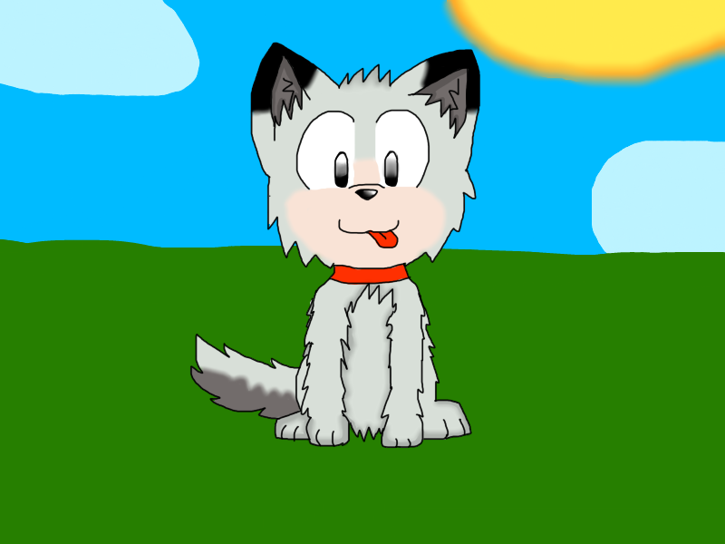 800x600 My Drawing Teh Minecraft Wolf By Yinyang123ofroblox