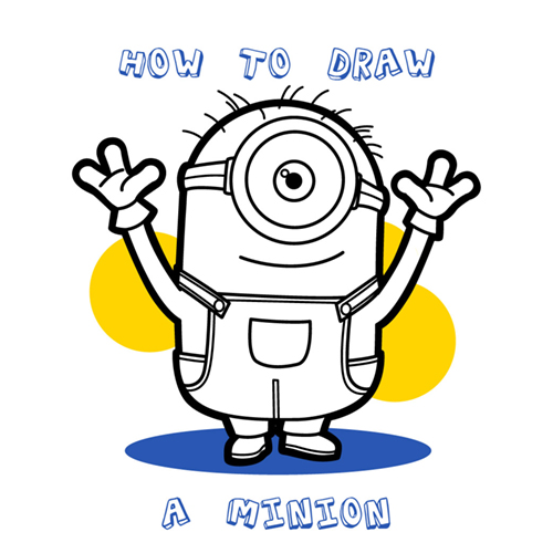 500x500 How To Draw How To Draw A Minion