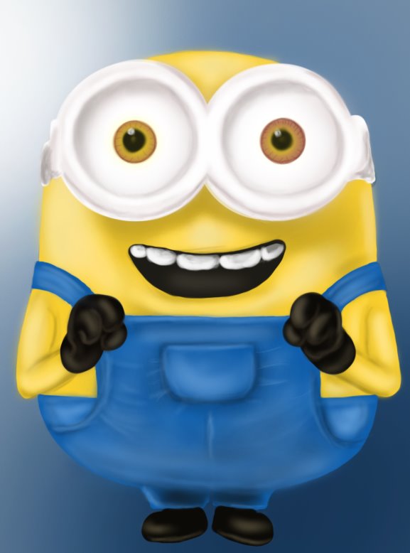 577x778 Learn How To Draw Bob From Minions (Minions) Step By Step