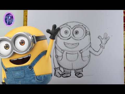 480x360 How To Draw Bob The Minion (A Minions Movie Tutorial