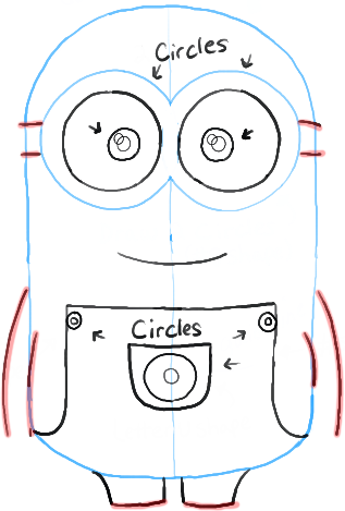 317x469 How To Draw Minions From Despicable Me How To Draw Dat